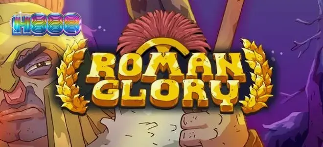 Tampilan visual slot Roman Glory dengan tema kekaisaran kuno